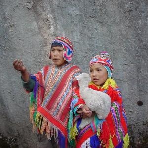 Locals in Peru