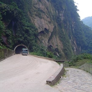 mountainous route
