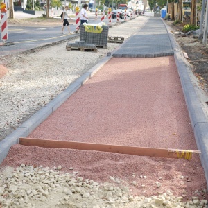 sidewalk construction