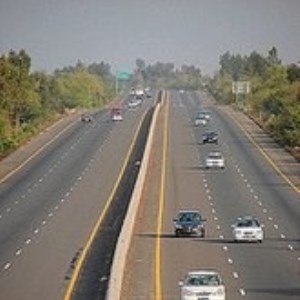 6-lane highway in India