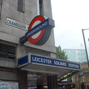 Leicester Square station entrance