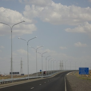 Highway in Kazakhstan